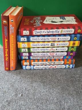 Diary of a Wimpy Kid Hardcover Collection - Colorful Kids Book Set